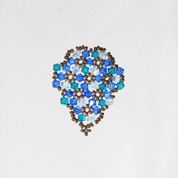 - Brooch Grapes Marissa - - Laiton bronze